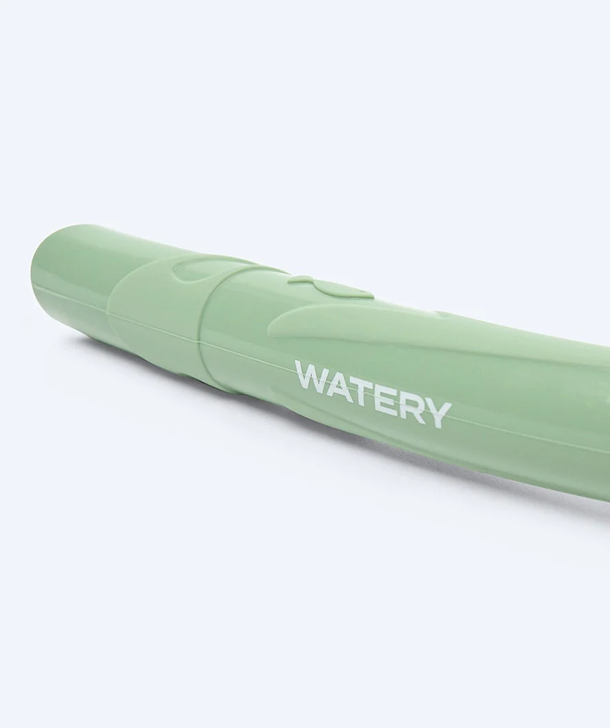 Watery zestaw maska + rurka do snorkelingu dla dzieci - Cliff - Zielony - Image 9