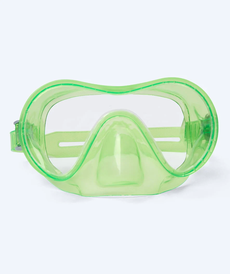 Watery zestaw maska + rurka do snorkelingu dla młodzieży (8-15) - Jubal - Zielony - Image 2