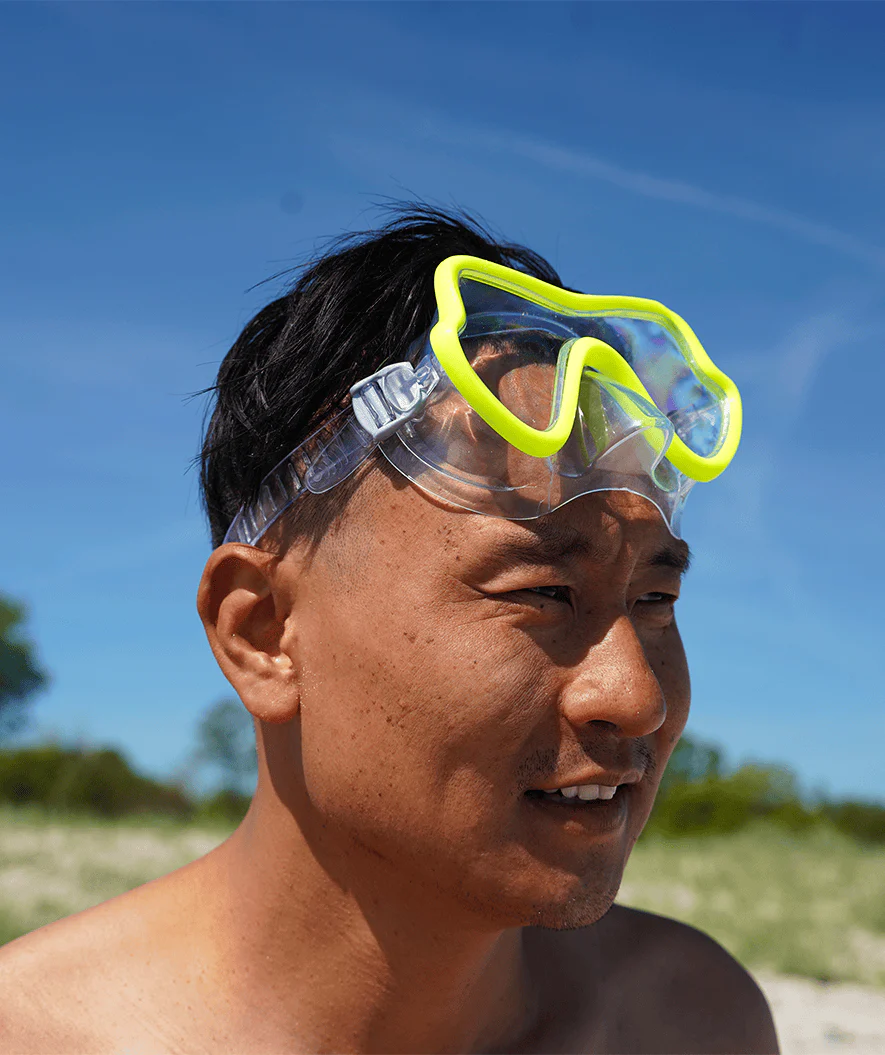 Watery zestaw maska + rurka do snorkelingu dla młodzieży (8-15) - Trigger - Czerwony - Image 10